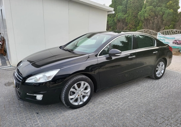 Peugeot 508 cena 38900 przebieg: 182541, rok produkcji 2012 z Czeladź małe 596